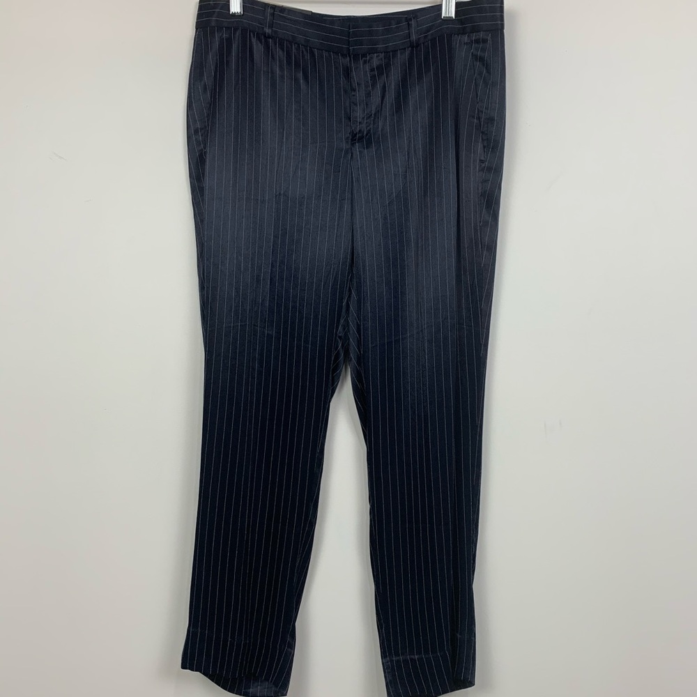 NWT Banana Republic Avery Straight Pinstripe Pant - Picture 3 of 6